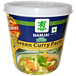 Namjai Green Curry Paste - Premium, Vegetarian 1 kg (Pack of 12)