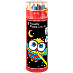 Faber castell Erasable Plastic Crayons - 14 Shades 1 pc Box