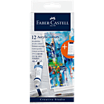 Faber castell Acrylic Colours Highly Pigmented - Creative Studio, Water Resistant, 379012 108 ml (12 N x 9 ml each)