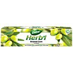 Dabur Herbal Enamel Care Toothpaste - Olive, Longlasting Freshness 150 g 