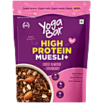 Yoga Bar 21g Protein Muesli + - Choco Almond + Cranberry, Healthy 850 g 
