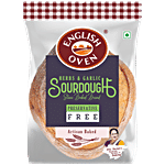 English Oven Herbs & Garlic Sourdough Stone Baked Bread - Preservative Free 400 g 