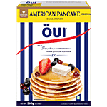 OUI American Eggless Pancake Mix - Original, Signature Edition, Super Soft, Fluffy 360 g