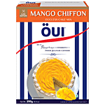 OUI Mango Chiffon Eggless Cake Mix - Luxe Edition, Super Soft, Fluffy 250 g