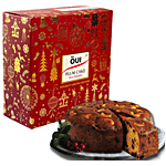 OUI Rich Plum Cake - Egg Based, Holiday Edition, Super Soft, Fluffy 250 g