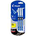 Pilot Ball Pen - Blue, Hi-techpoint Japanese Technology, V5 System 3 pcs