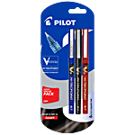 Pilot Ball Pen - Blue, Black, Red, Hi-techpoint Japanese Technology, V7 System 3 pcs