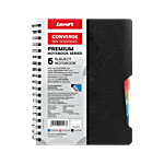 Luxor A4 Single Ruled Premium 5 Subject Notebook - 300 Pages 1 pc