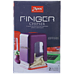 Apex Finger Chipser For Fruits & Vegetables, Uniform Cubes & Pens - Unbreakable Container 1 pc