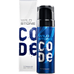Wild Stone Code Titanium Body Perfume - Refreshing & Long-Lasting Fragrance, For Men 150 ml