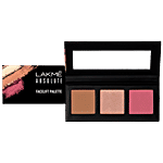 Lakme Absolute Facelift Palette - 3-In-1, Bronzer, Highlighter & Blush 15 g Sunkissed Glow
