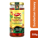 Dabur Honey Sundeabans Forest Honey - Pure, Raw & Unprocessed, Rich In Antioxidants 500 g