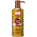 Bryan & Candy  Bath & Shower Gel - Cocoa & Shea, pH 5.5, Skin-Friendly, Paraben Free 500 ml