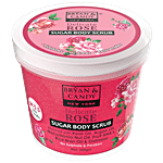 Bryan & Candy  Sugar Body Scrub - Delicate Rose, pH 5.5, Skin Friendly, Paraben Free 250 g