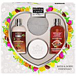 Bryan & Candy  Heart Combo Kit - Cocoa Shea, Bath & Body Essentials, For Men & Women 4 pcs