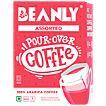 Beanly Pour-Over Coffee Assorted - Arabica 10 g (5 Bags x 10 g Each)