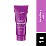 Conscious Chemist Rapid Repair Retinol Body Treatment Cream - For Scars, Stretch Marks & Daily Care 100 g 
