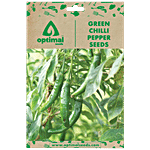 Optimal Seeds Green Chilli Pepper Seeds 50 pcs