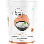 Sids Farm Cow Curd - Pure, No Hormones, Rich In Calcium & Protein 400 g Cup