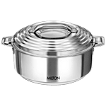 Milton Stainless Steel Casserole - Insulated, Silver, Galaxia 2.45 l 