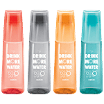 Milton KIP SIP Pet Water Bottle - BPA Free, Leak Proof, Refrigerator Safe, Assorted 1 L (Set of 4)