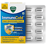Vicks ImmunoCold - Daily Multi Vitamin Tablets, Supports Immune Health 10 pcs 