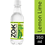 Zoik Sparkling Water - Lemon Flavoured, Sugar Free, Zero Calories 350 ml 