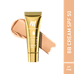 MyGlamm Super Serum BB Cream - Broad Spectrum, SPF 50, PA+++ 30 g 201 Pine
