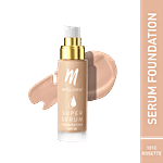 MyGlamm Super Serum Foundation - SPF 30, Matte Finish, For All Skin Types 33 g 101C Rosette