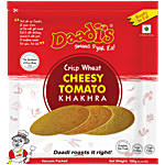 Daadi's Crispy Wheat Khakhra - Cheesy Tomato 180 g