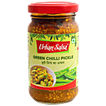 URBAN SALSA Green Chilli Pickle 200 g