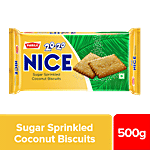 Parle 20-20 Nice Sugar Sprinkled Coconut Biscuits 500 g