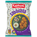 Rajdhani Sabudana - Bleach Free, Non-Sticky, No Artificial Colour, Flavour & Preservatives 500 g 