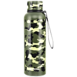 Borosil Flask - Stainless Steel, Vacuum Insulated, Military Green, Trek 700 ml (1 pc)