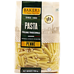BAKERS Pasta Penne - Protein Rich, No Trans Fat & No Cholesterol 500 g (Buy 1 Get 1 Free)