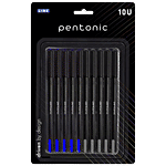 Linc Pentonic Gel Pen - Black & Blue Ink 10 pcs 
