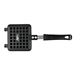 Anjali Die Cast Aluminium Waffle Maker - Non Stick Coated, Bakelite Handle 1 pc