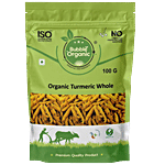 Bubble Organic Turmeric Whole - Rich In Curcumin, Premium 100 g