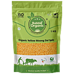 Bubble Organic Yellow Moong Dal Split - Premium 1 kg