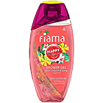 Fiama Happy Naturals Shower Gel - Plum Blossom & Ylang, For Moisturised Skin 250 ml Bottle