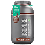 Isopure Protein Powder Drink Mix For Adults - Cookies & Cream, Lactose & Gluten Free 2 kg 