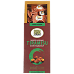 Bon Amour Tiramisu Chocolate - Dark Hazelnut, Smooth & Creamy 80 g 