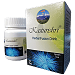 Kasturishri Herbal Fusion Drink Tablets - Green Tea, Lemon Flavour, Herbal & Sugar Free 30 pcs 