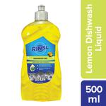 Rinsl Dishwash Gel - 100% Safe, 10X Power Of Lemon, Perfect For All Utensils 500 ml