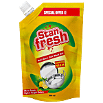 Stanfresh Anti-Germ Dish Wash Gel - Lemon & Neem, Removes Tough Stains & Odour 500 ml 