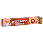 Daily Wrap Aluminium Foil - 25 m, Keeps Food Fresh 1 pc