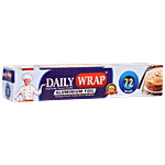Daily Wrap Aluminium Foil - 72 m, Keeps Food Fresh 1 pc