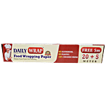 Daily Wrap Food Wrapping Paper - 25 m, No Plastic, Grease-Resistant 1 pc
