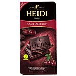 Heidi Sour Cherry Dark Chocolate Bar 80 g