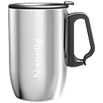 Nouvetta Refresh Vaccum Mug - Steel, Silver 350 ml